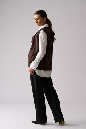 Foil Stylist Pick Trouser in Black
