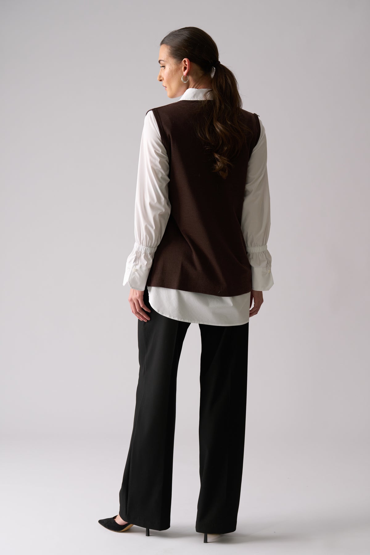Foil Stylist Pick Trouser in Black