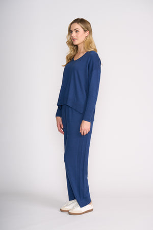 Foil Set Play Pant in Indigo