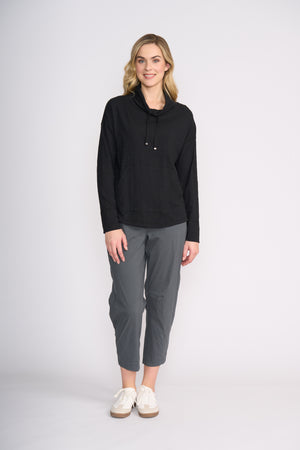 Foil Hi-Jinks Trapeze Pant in Iron