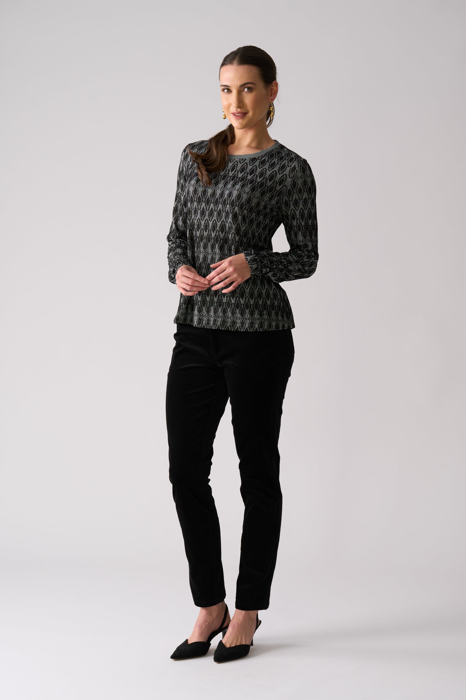 Foil Of Your Own Accord Jean in Black