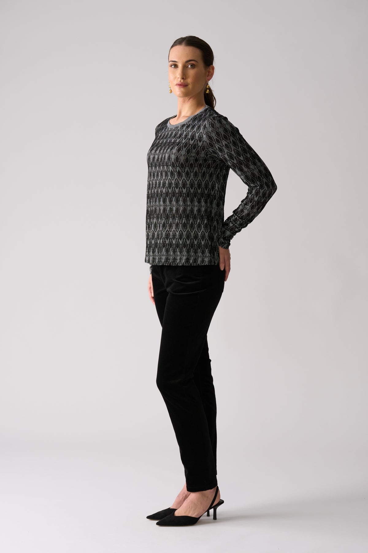 Foil Of Your Own Accord Jean in Black