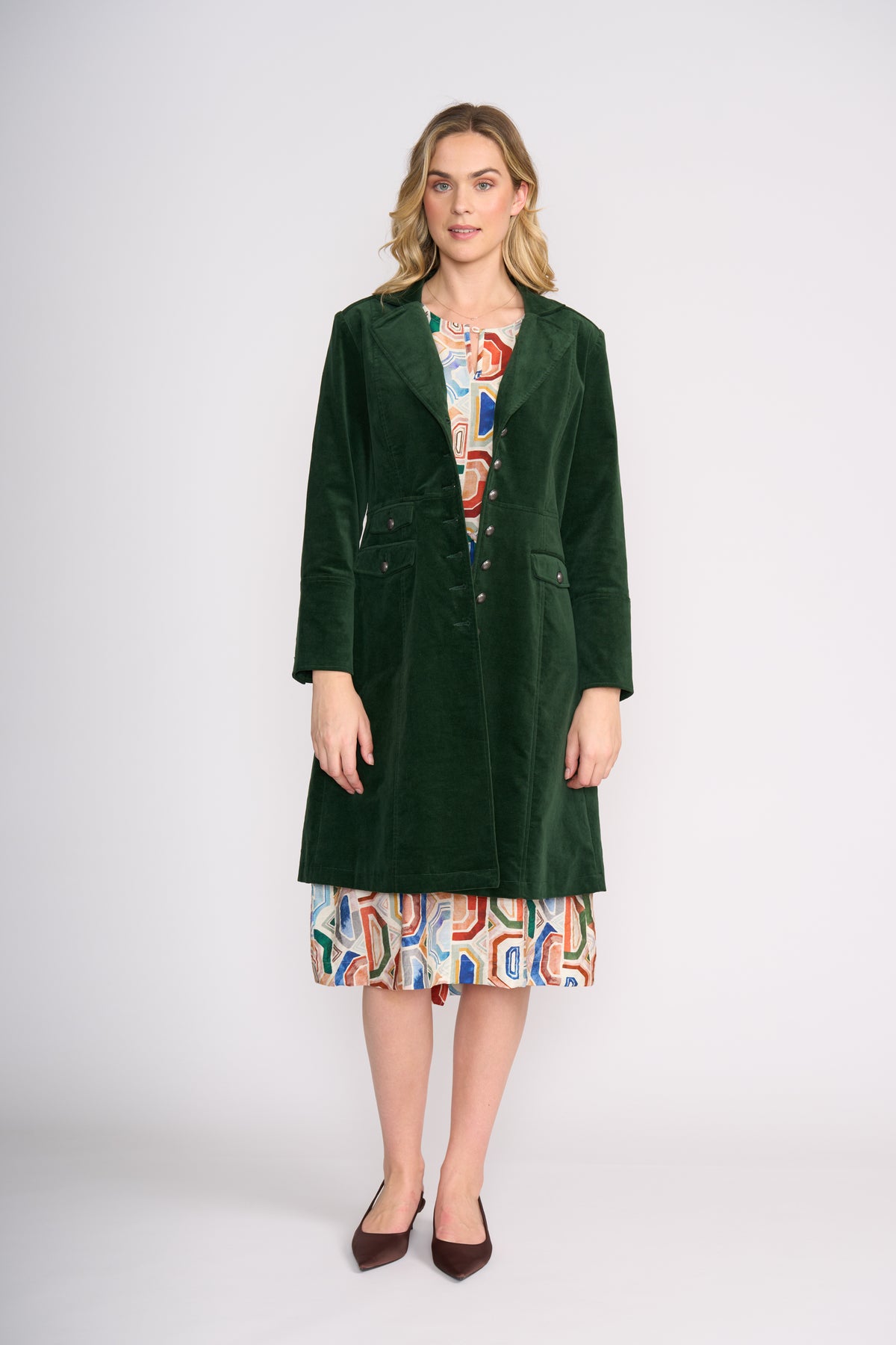 Foil Cordially Invited Coat in Amazon