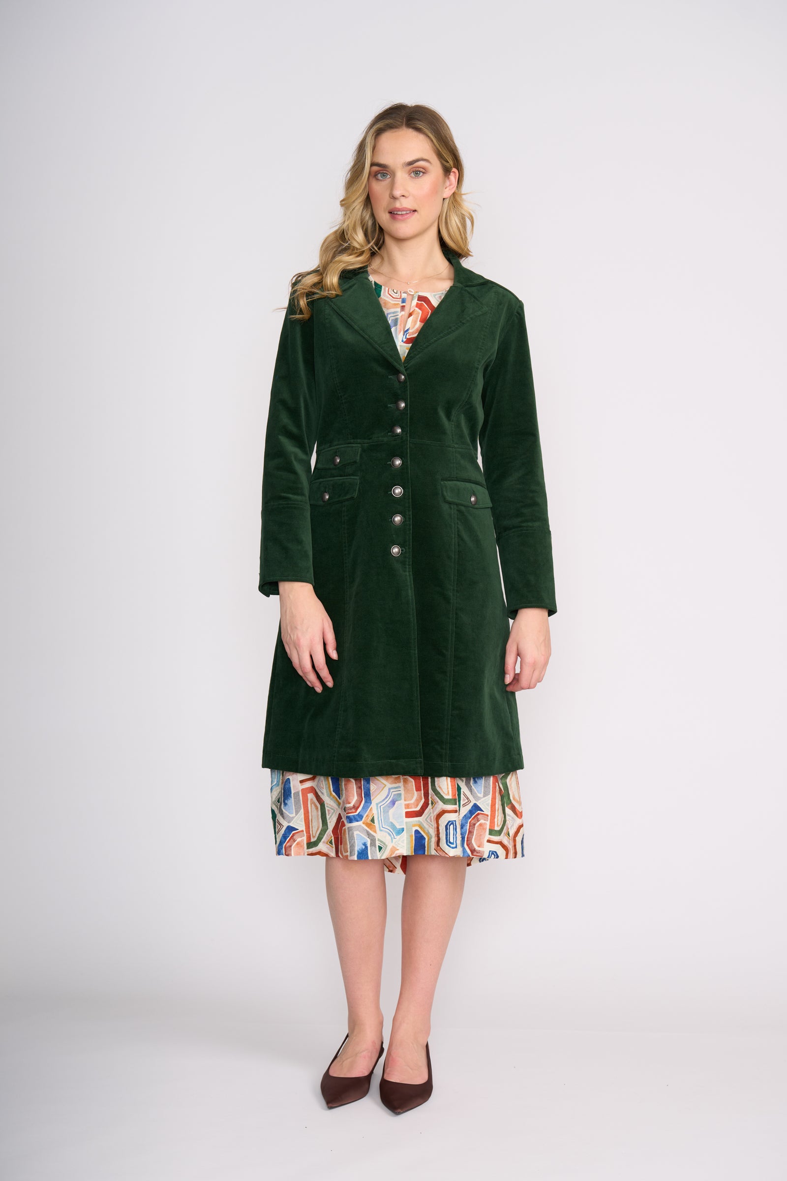 Foil Cordially Invited Coat in Amazon