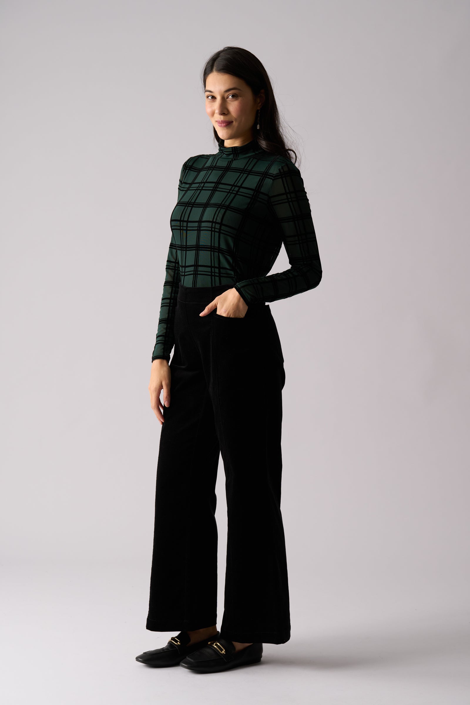 Foil Flock Yeah Top in Bottle Check