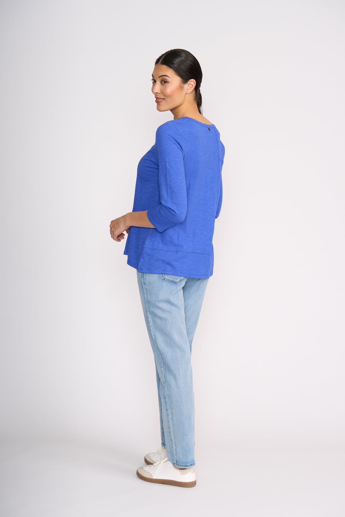 Foil Control Panel Top in Electric Indigo