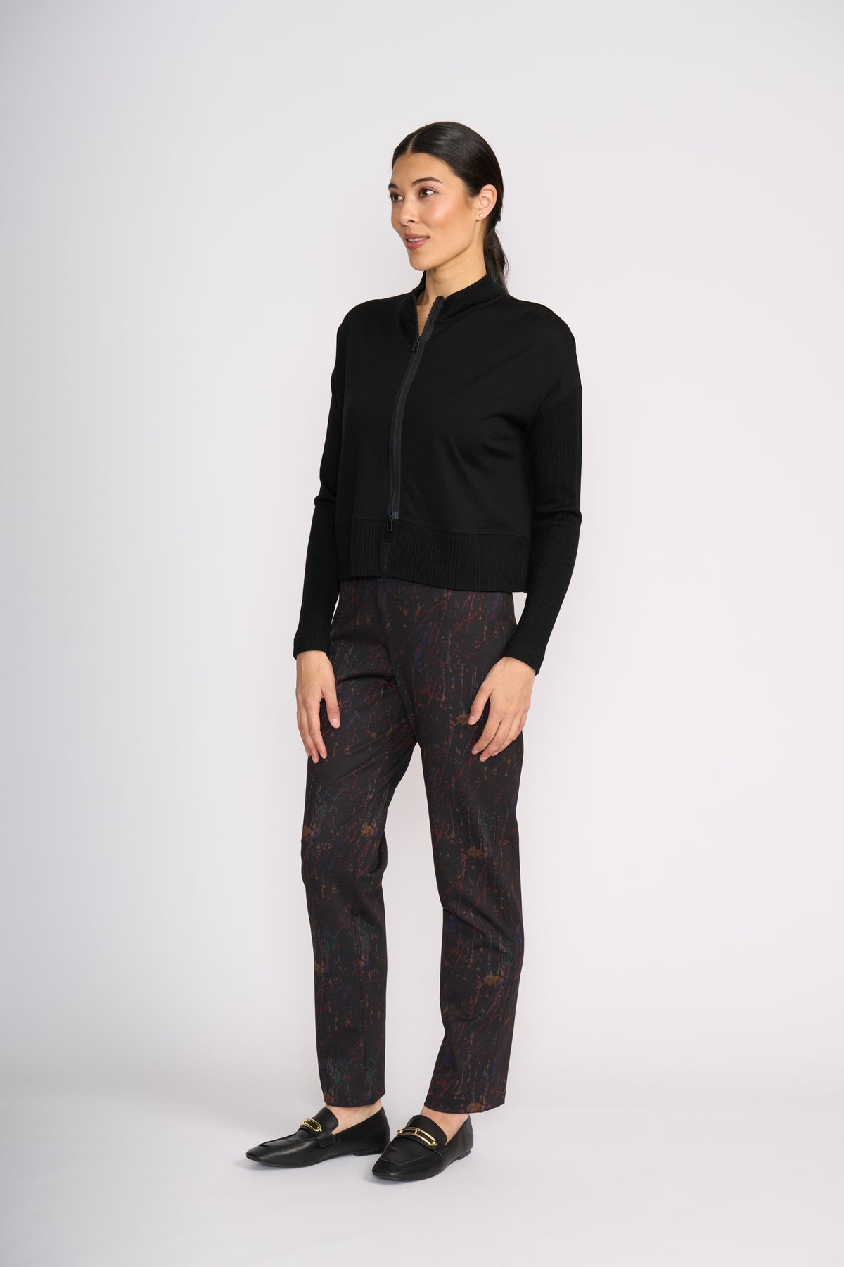 Foil Go To Pant in Artful
