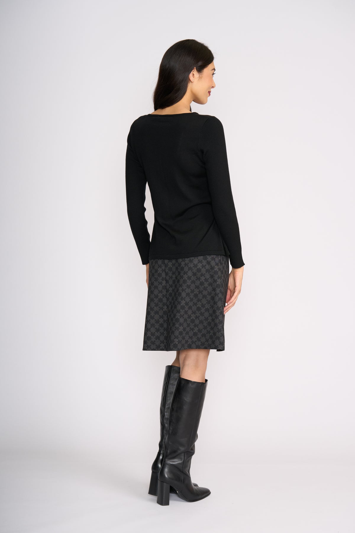 Foil Go To Skirt in Puzzling