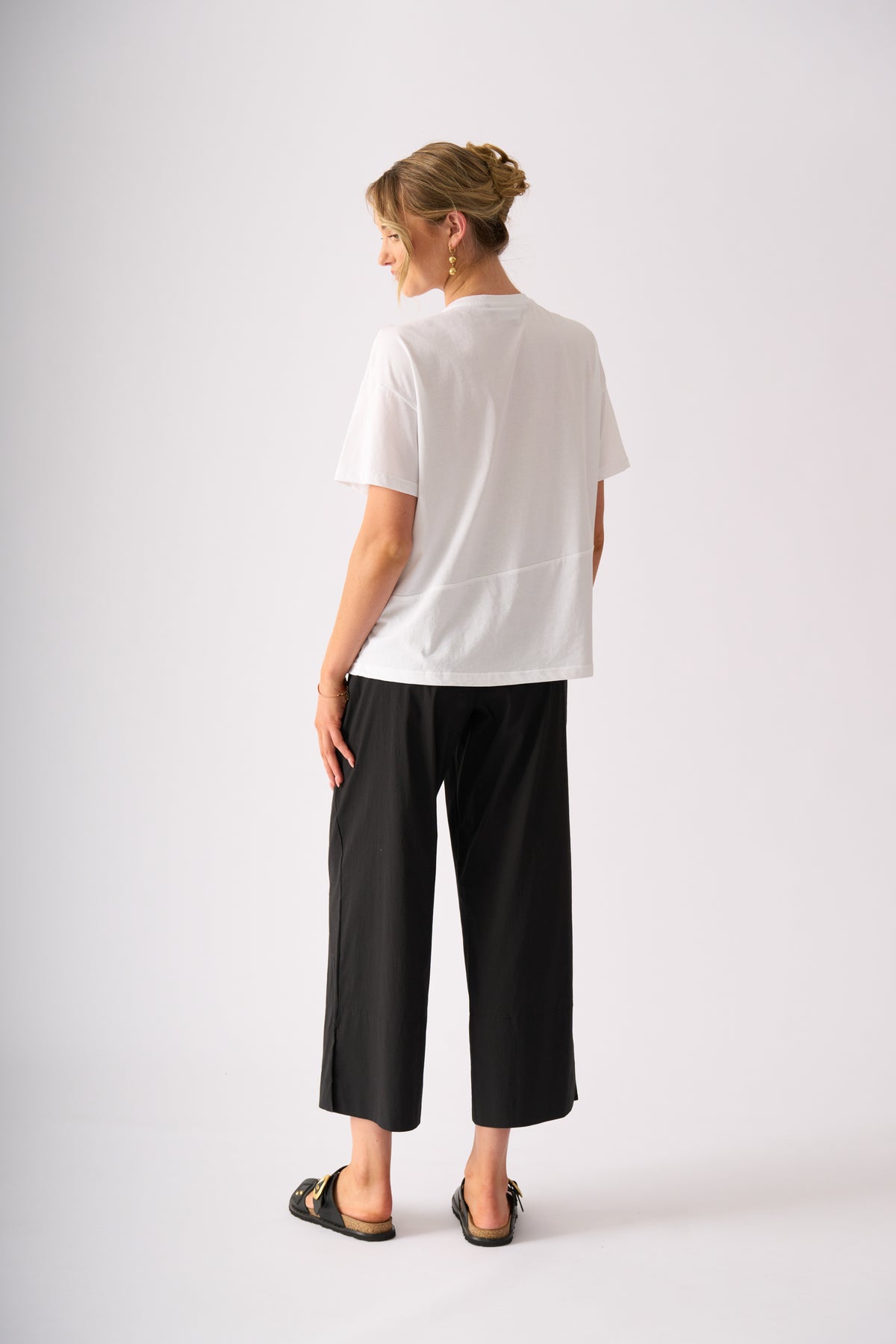 Foil Limitless Trapeze Pant in Black