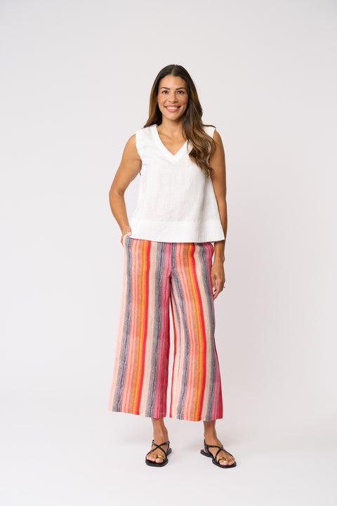 Foil Its Only Natural Pant in Sunset Stripe