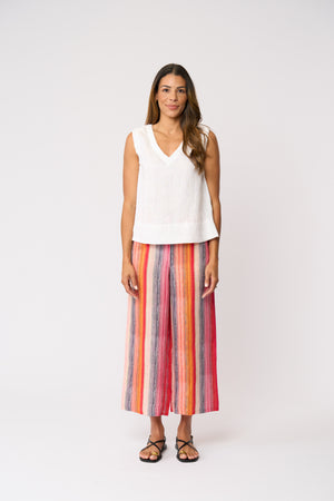 Foil Its Only Natural Pant in Sunset Stripe