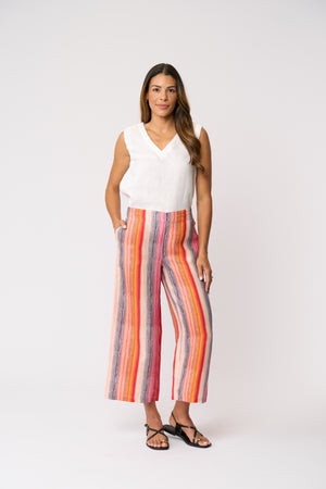 Foil Its Only Natural Pant in Sunset Stripe