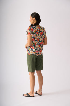 Foil Tee-Rific Short in Succulent