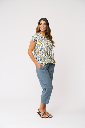 Foil Pump It Up Trapeze Pant in Ocean View