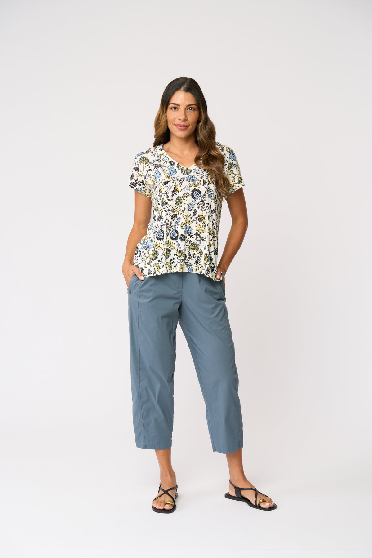 Foil Pump It Up Trapeze Pant in Ocean View