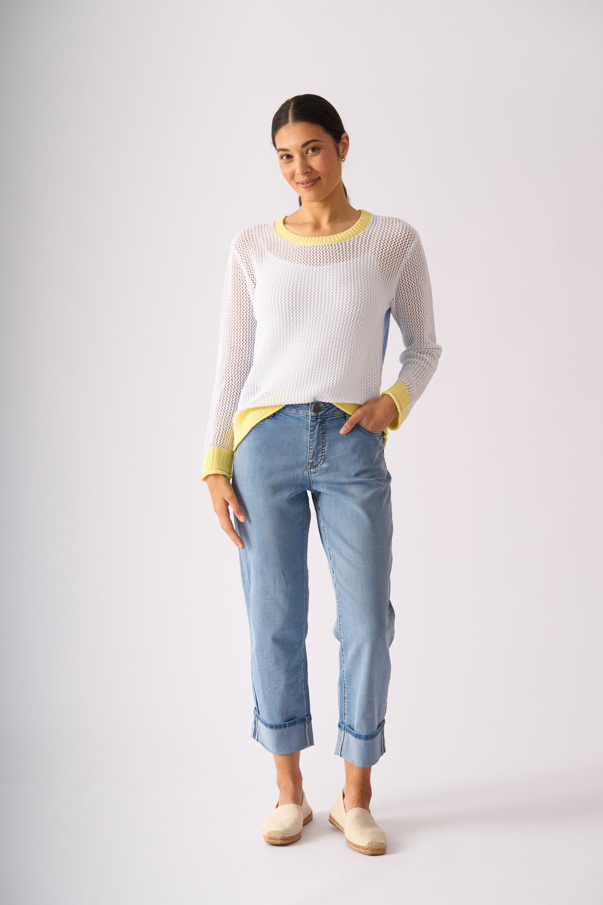 Foil Oh-Lala Jean in Stone Wash