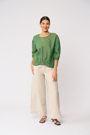 Foil Together Again Pant in String