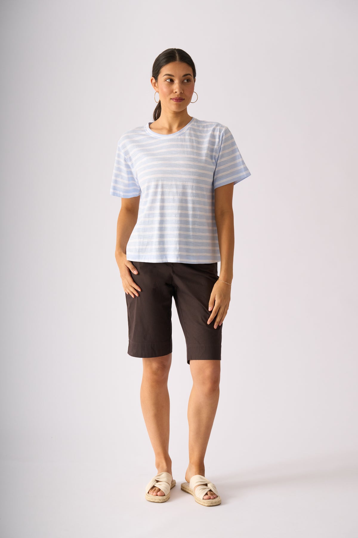 Foil Tee-Rific Short in Sable