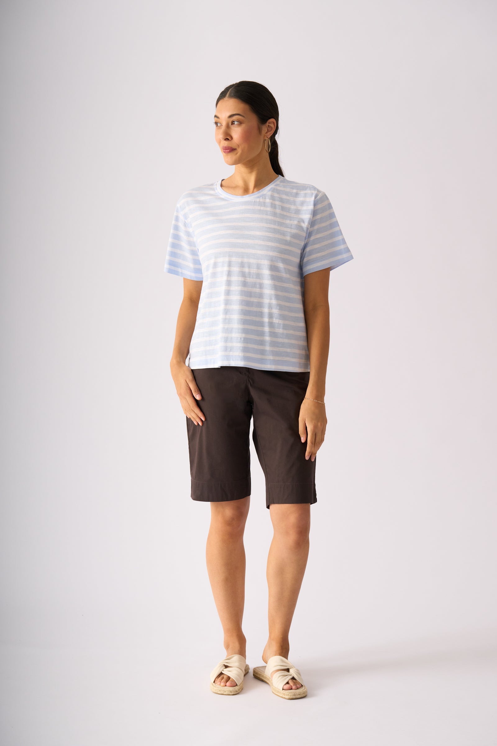 Foil Tee-Rific Short in Sable