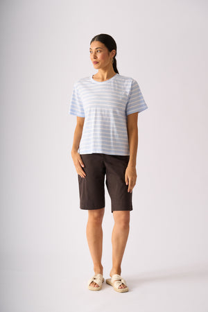 Foil Tee-Rific Short in Sable