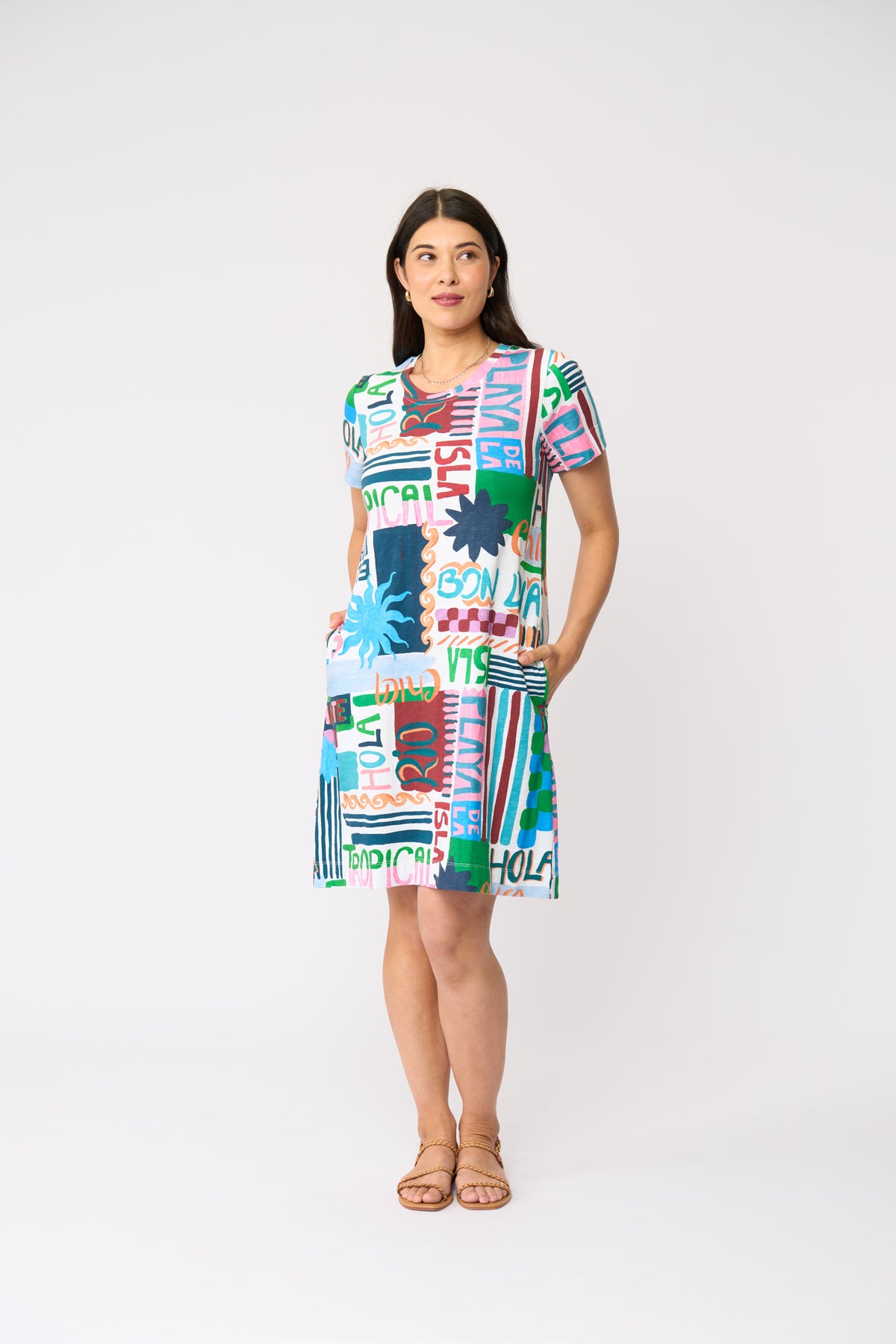 Foil Oh Frock Dress in Chica