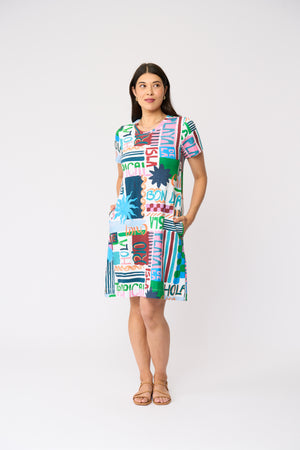 Foil Oh Frock Dress in Chica
