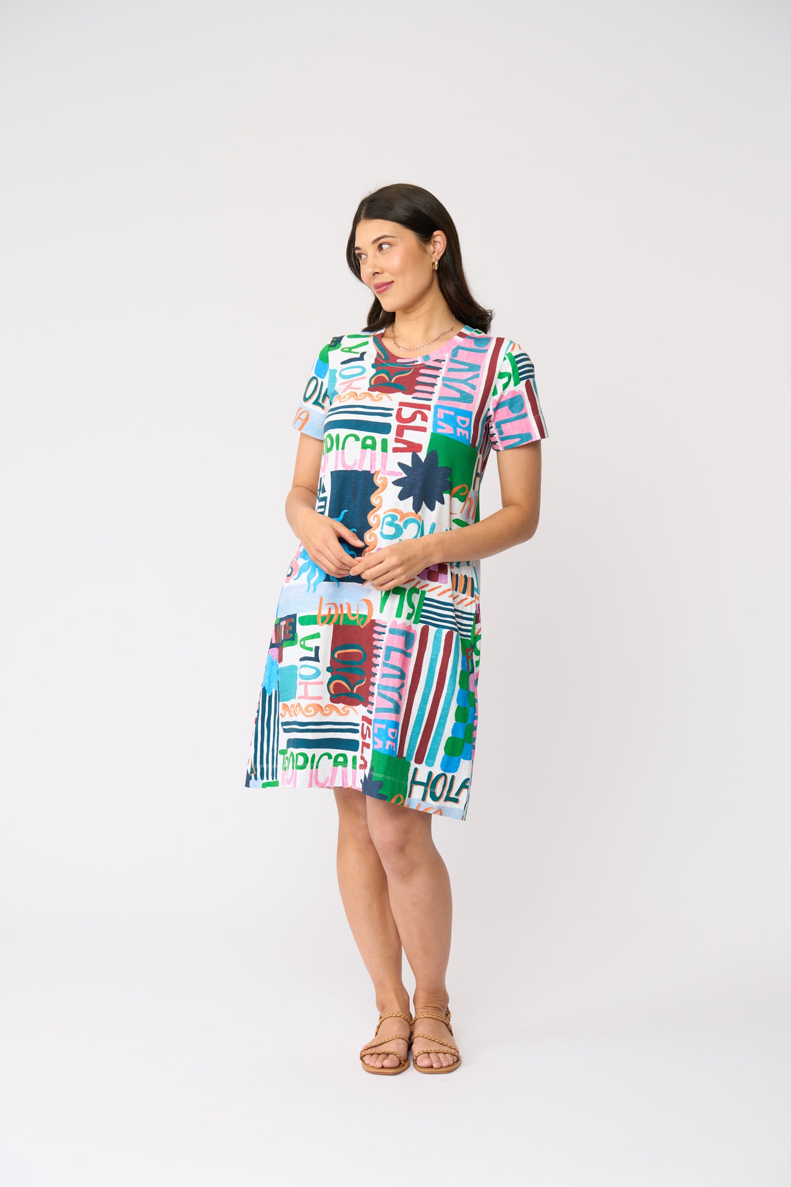 Foil Oh Frock Dress in Chica