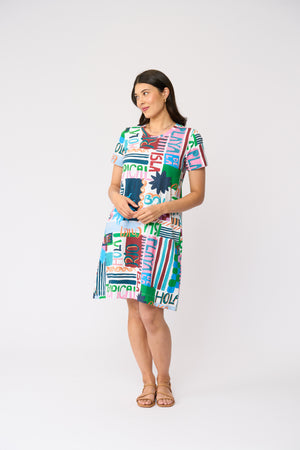 Foil Oh Frock Dress in Chica