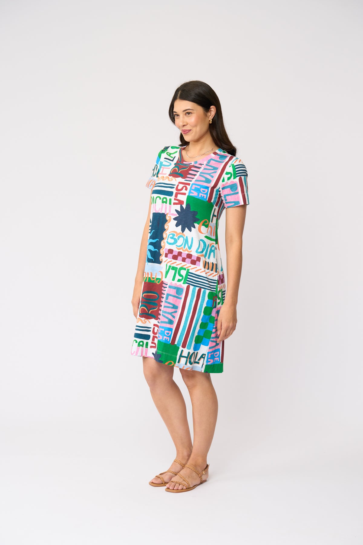 Foil Oh Frock Dress in Chica
