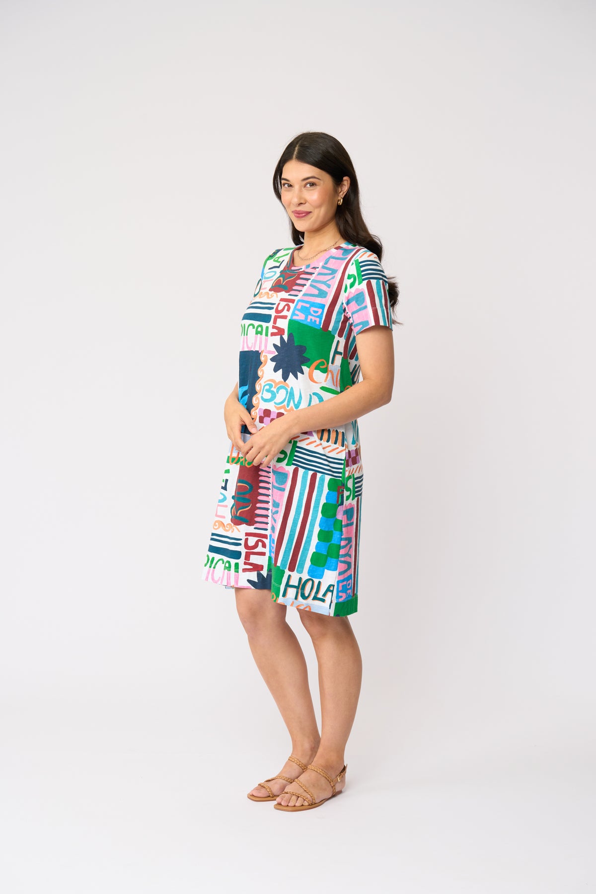 Foil Oh Frock Dress in Chica