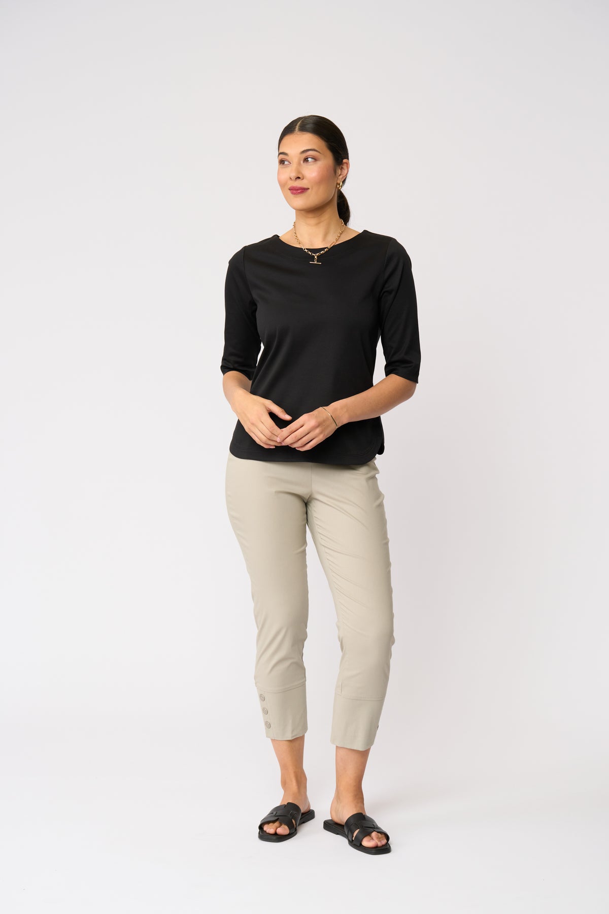 Foil Perfect Balance Pant in Barley