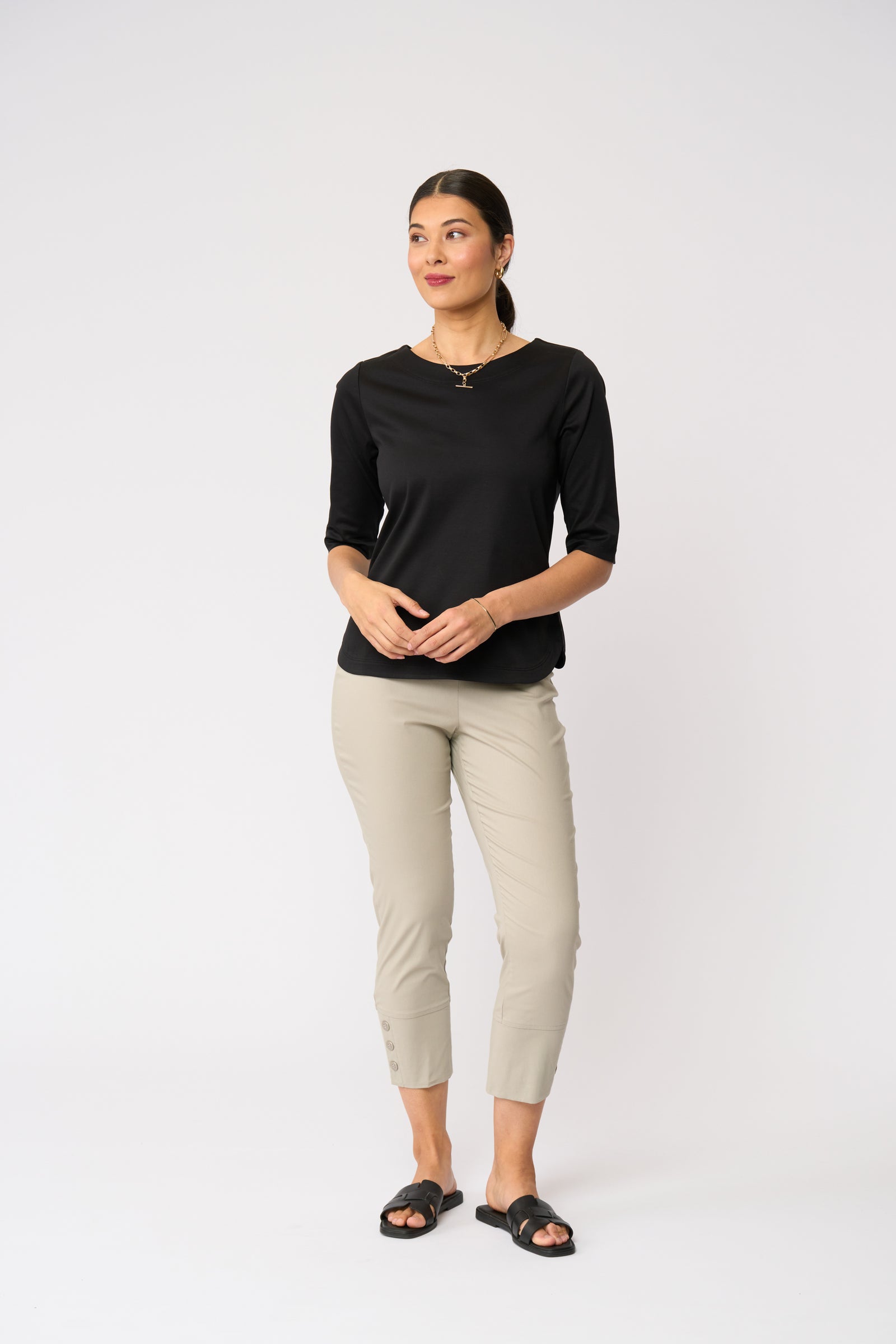 Foil Perfect Balance Pant in Barley