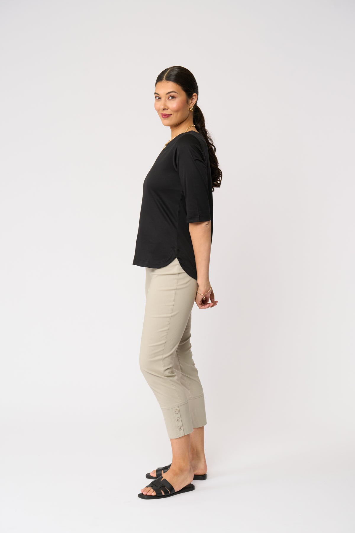 Foil Perfect Balance Pant in Barley