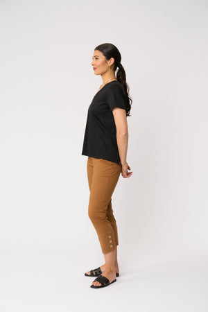 Foil Perfect Balance Pant in Umber