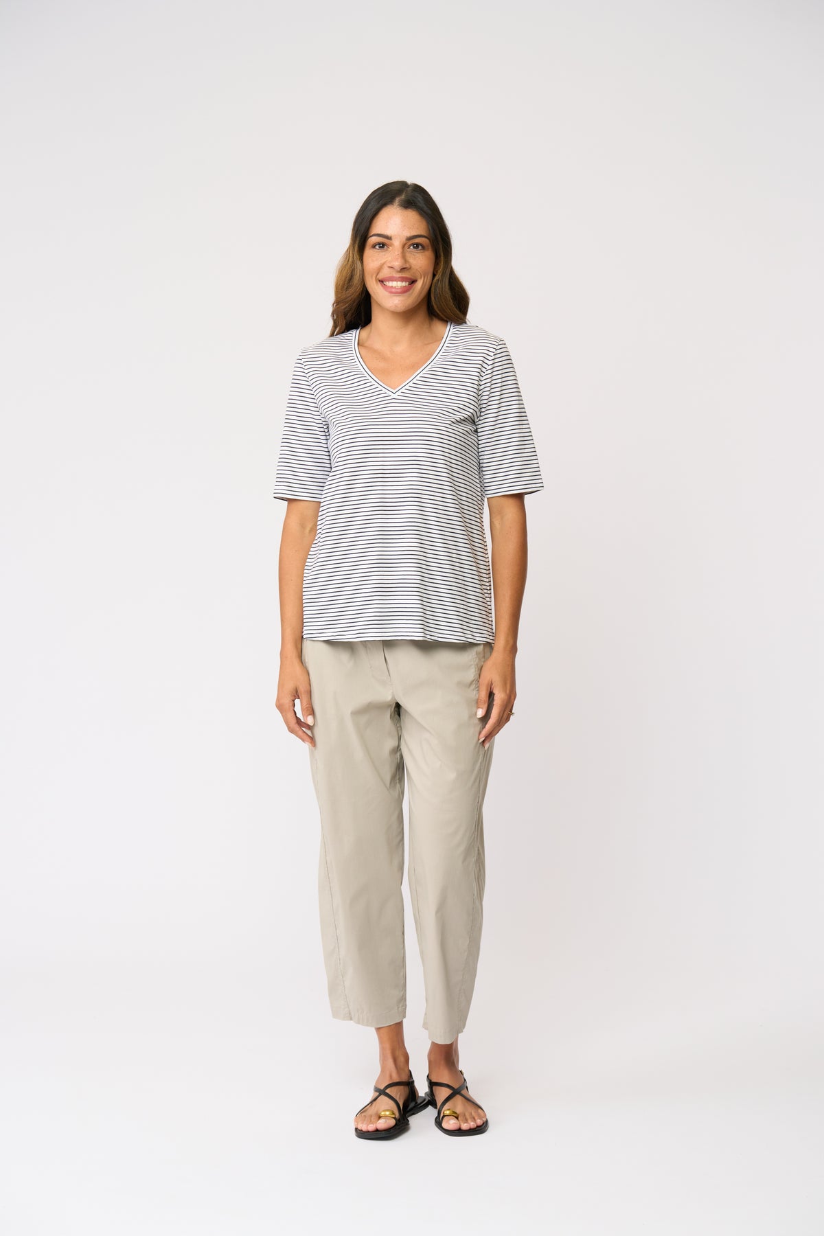 Foil Pump It Up Trapeze Pant in Barley