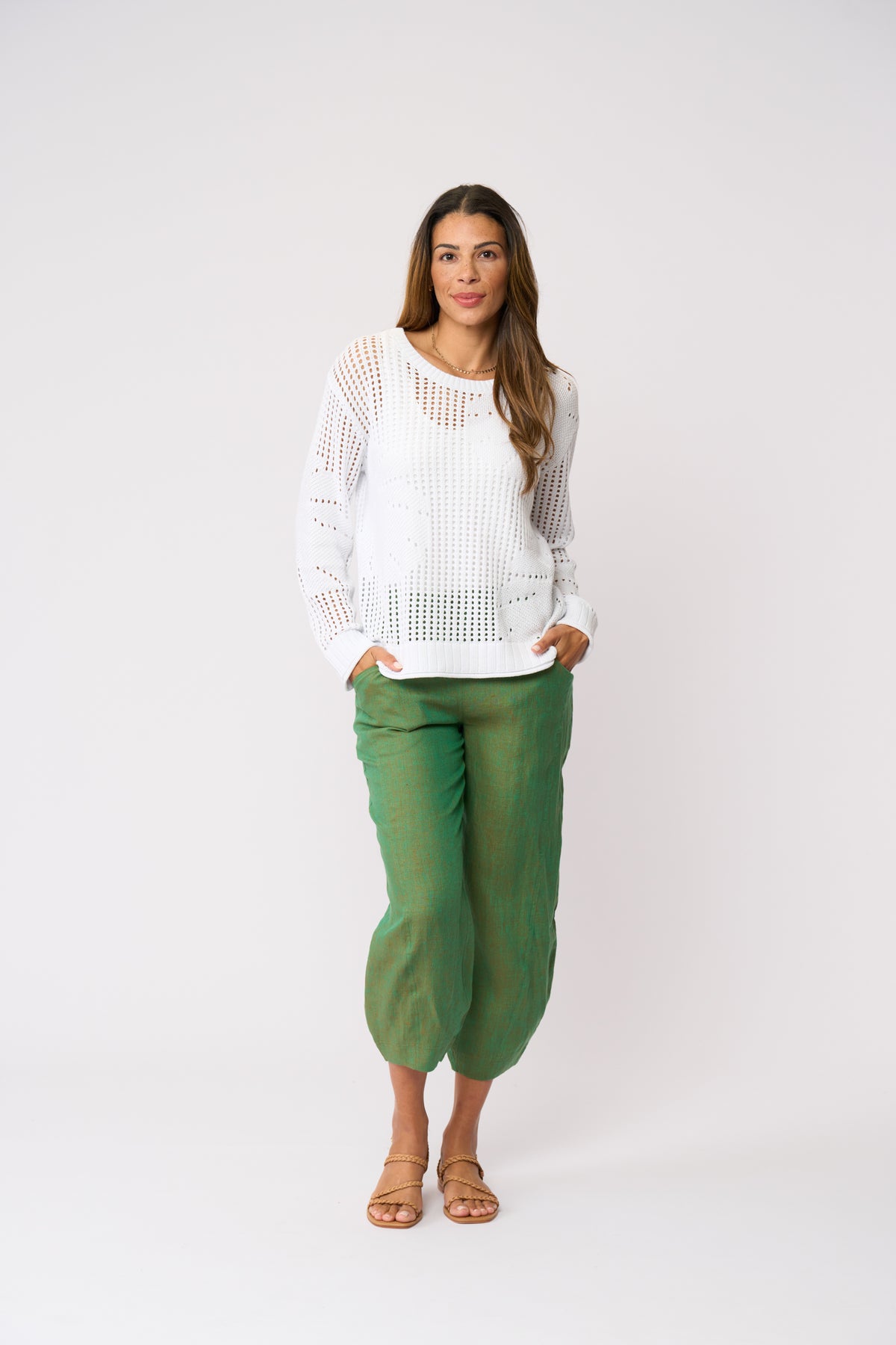 Foil Triumphant Pant in Opal