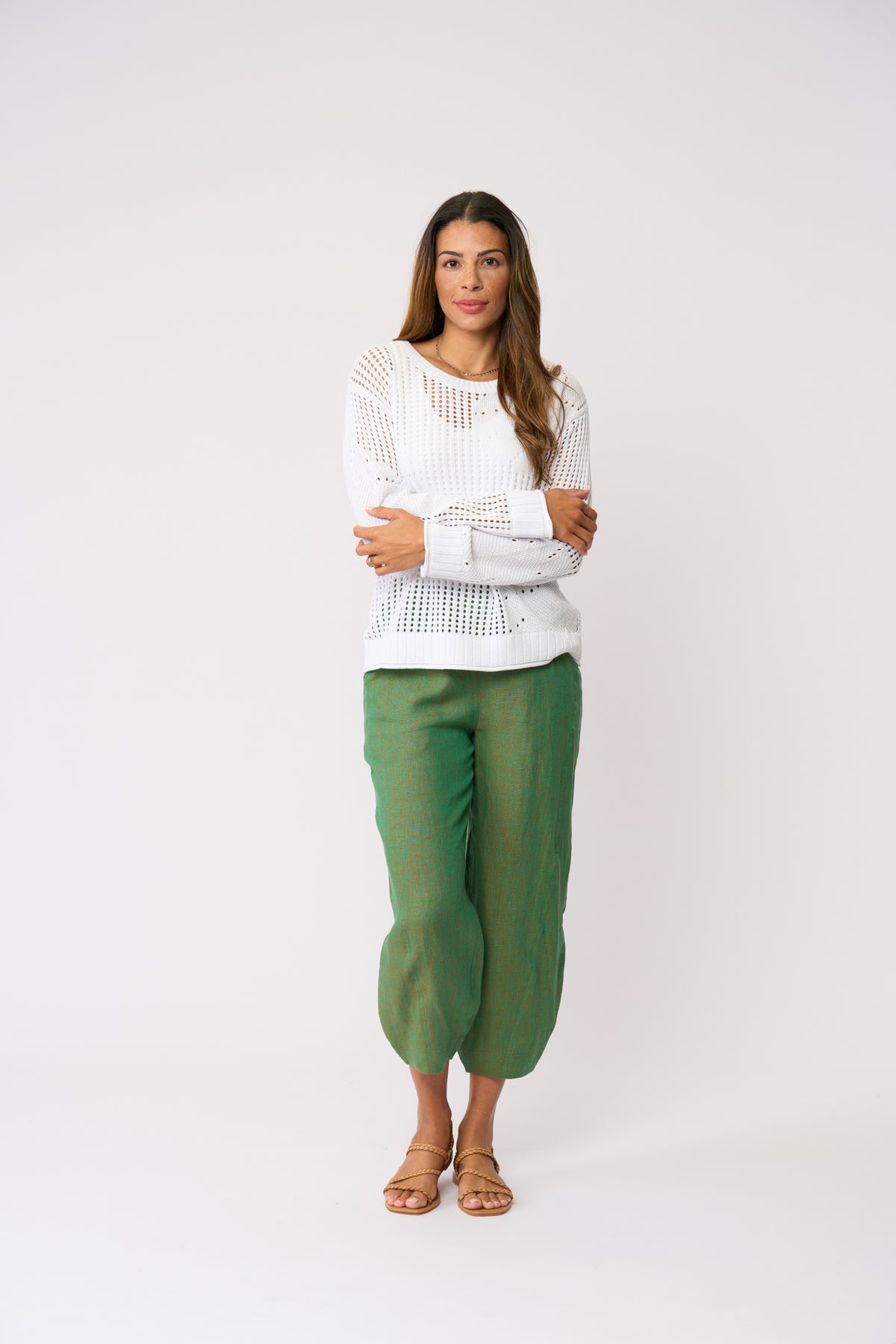 Foil Triumphant Pant in Opal