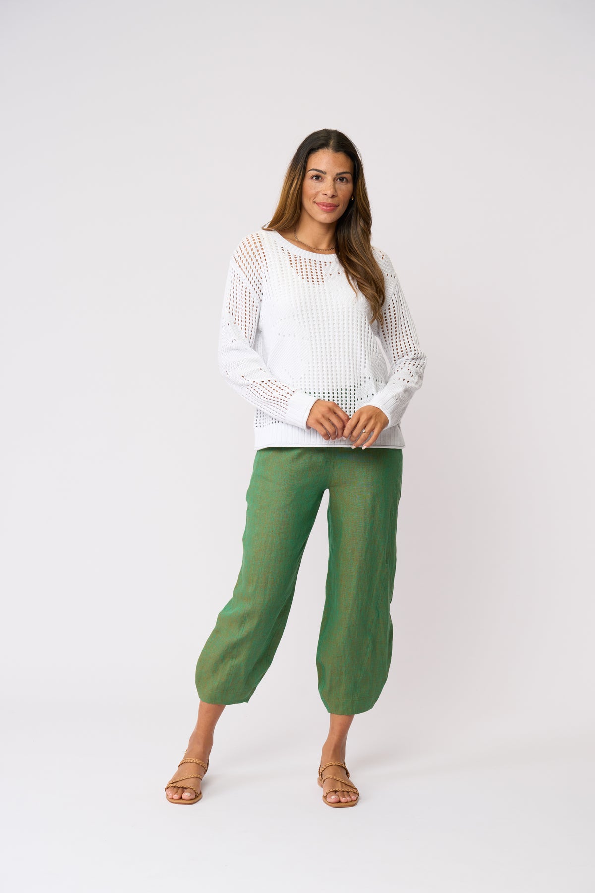 Foil Triumphant Pant in Opal