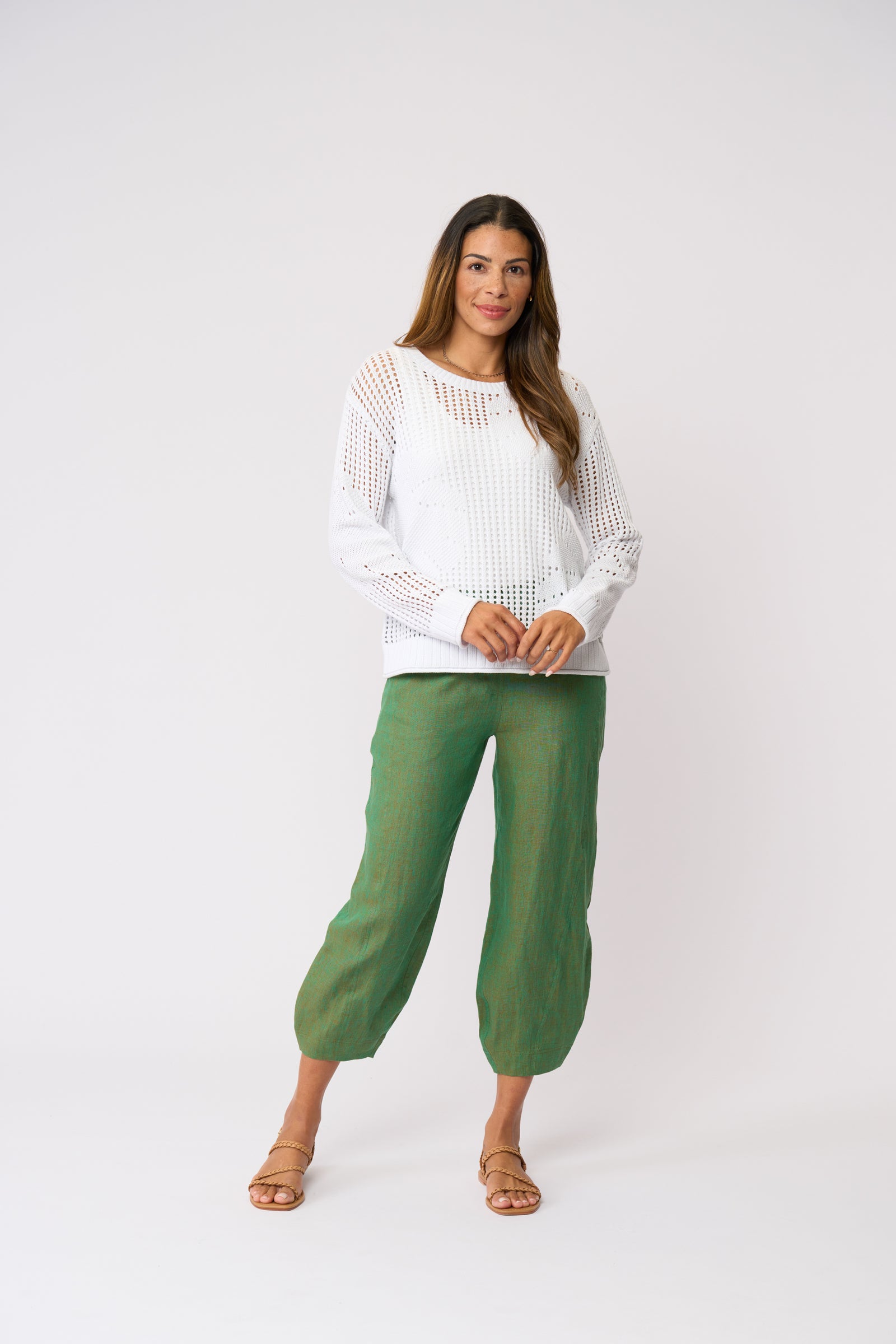Foil Triumphant Pant in Opal