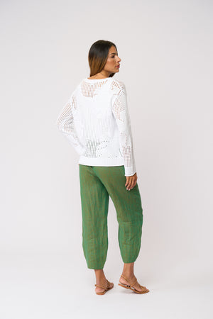 Foil Triumphant Pant in Opal