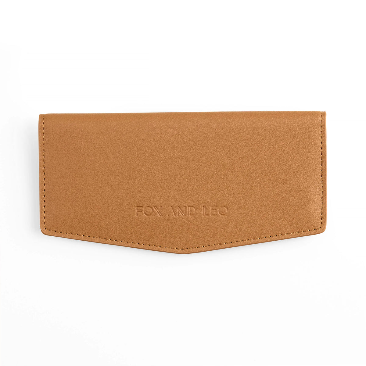 FOX and LEO Swallet Slimline Wallet in Tan