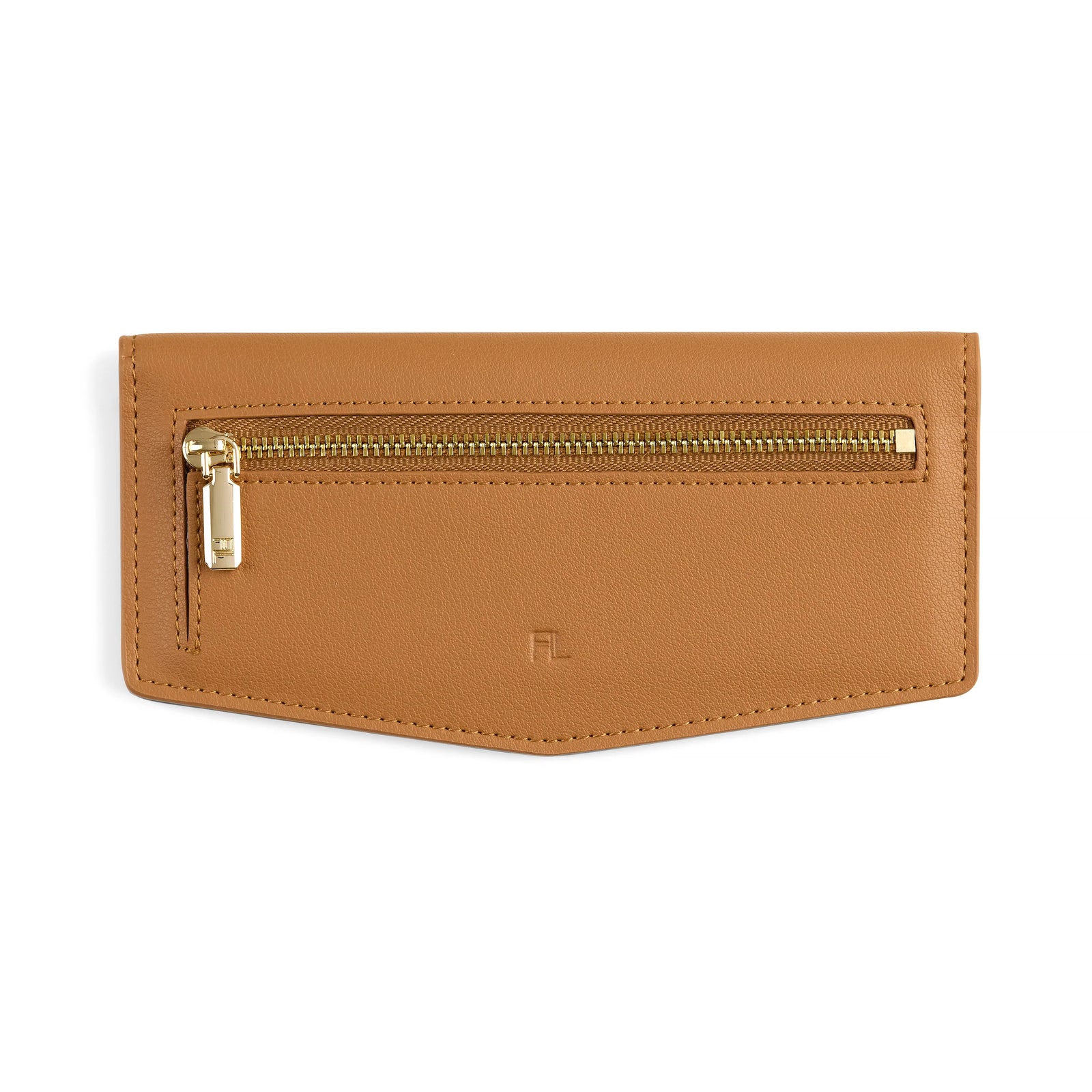 FOX and LEO Swallet Slimline Wallet in Tan
