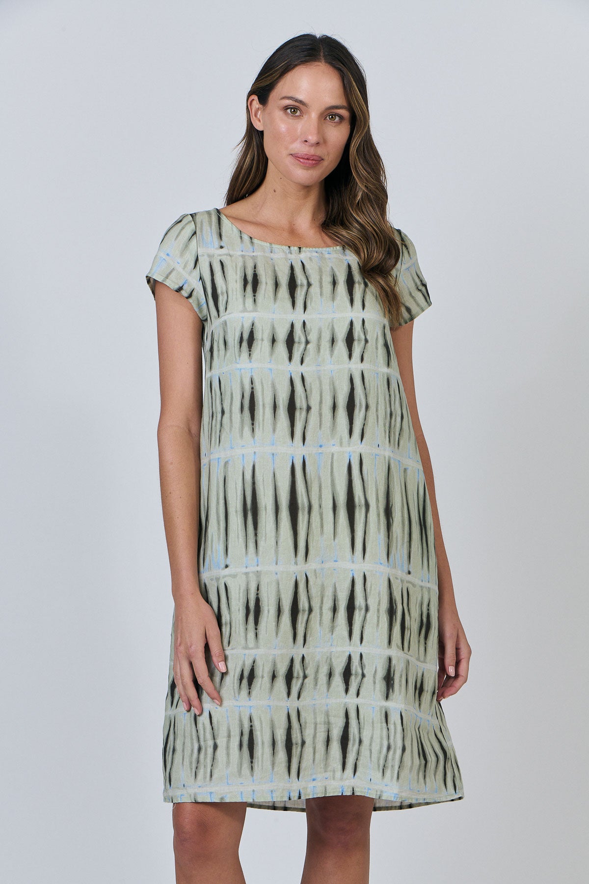 Naturals by O & J Cap Sleeve Dress in Exposure