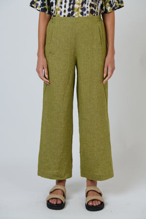Naturals by O & J Linen Pant in Balsam