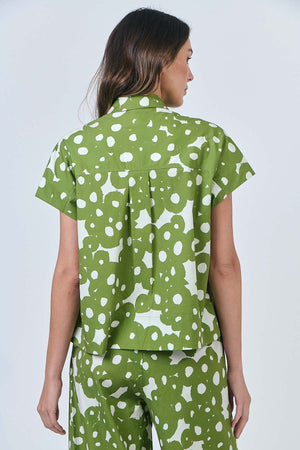 Naturals by O & J Shirt in Moss Barnacles