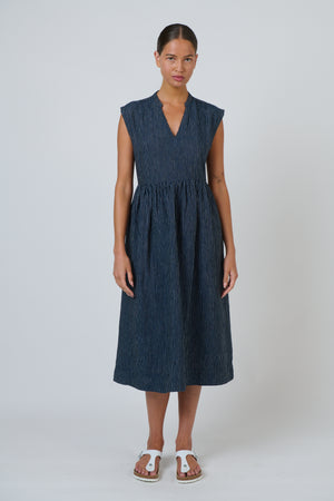 Naturals by O & J Seamline Shirt Dress in Streamline