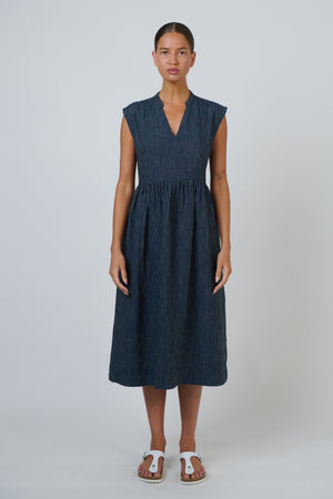 Naturals by O & J Seamline Shirt Dress in Streamline