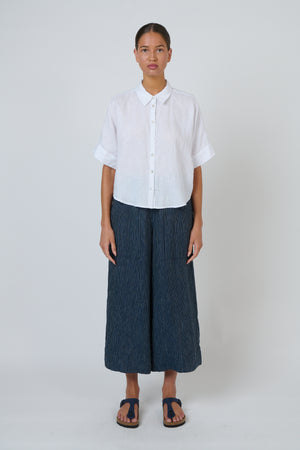 Naturals by O & J Linen Pant in Streamline