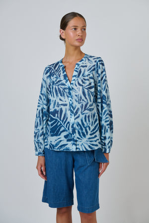 Naturals by O & J Palmier Blouse