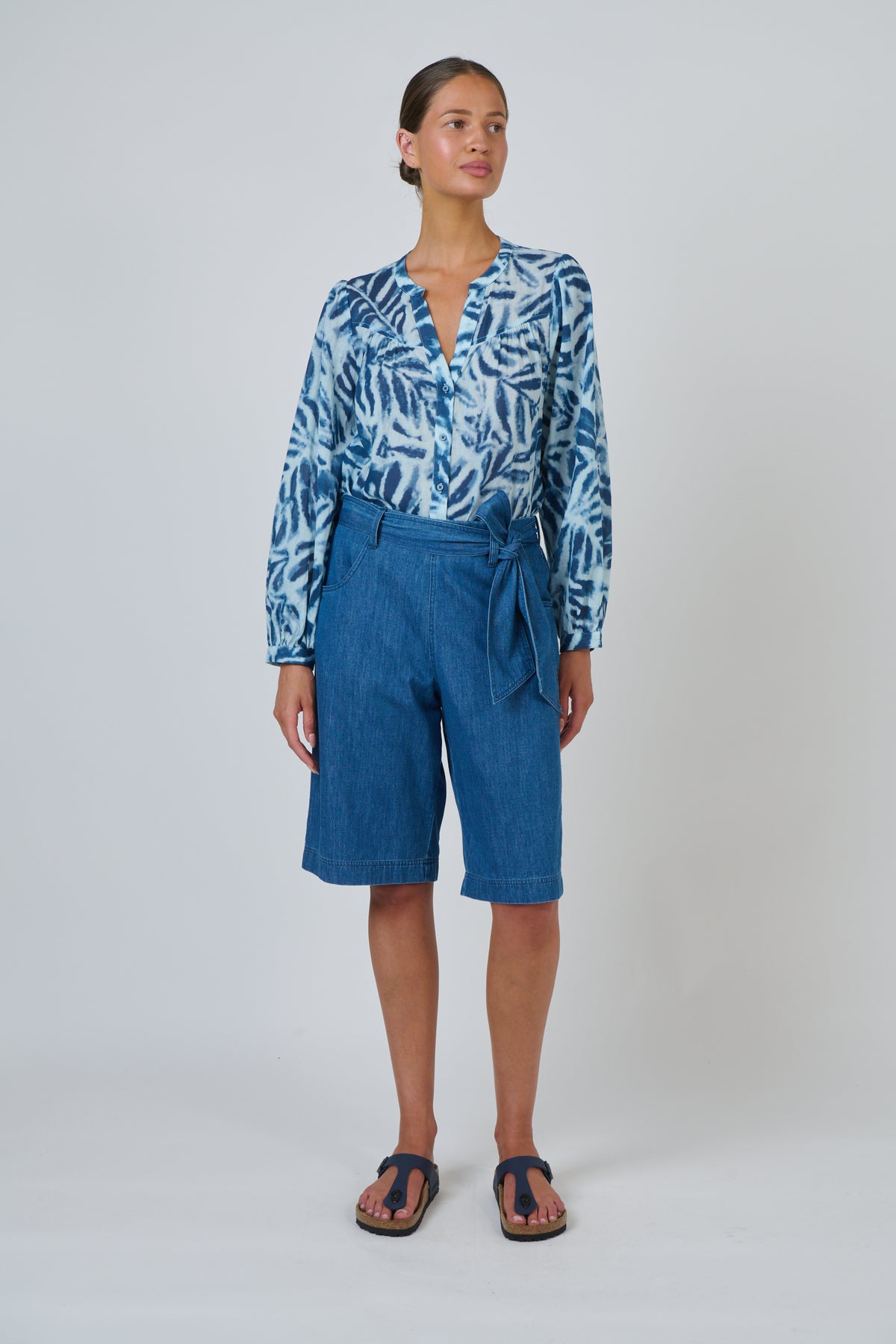 Naturals by O & J Palmier Blouse